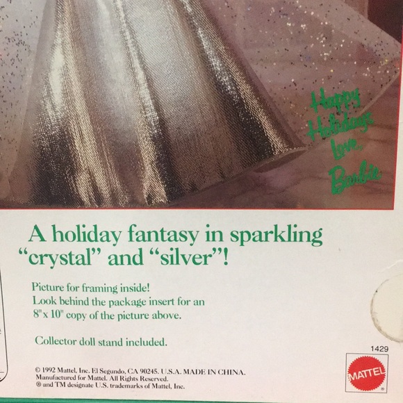 HAPPY HOLIDAYS BARBIE 1992 - Picture 9 of 11